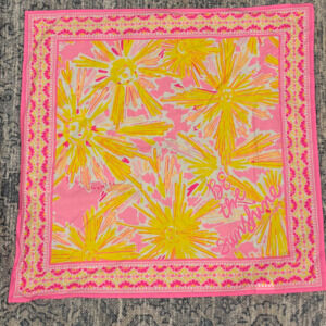 Lilly Pulitzer Be The Sunshine Bandana Scarf